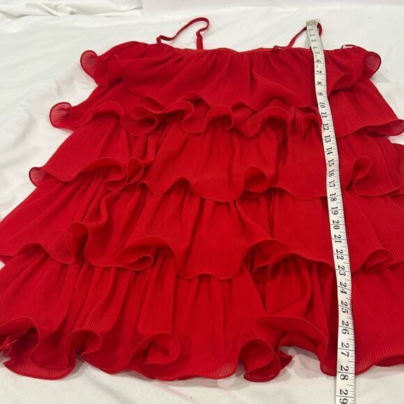 Sincerily Jules tiered ruffle dress 20’s flapper style size M - Picture 2 of 8